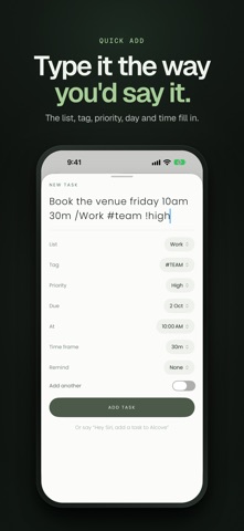 Alcove: Tasks & Notes screenshot 3