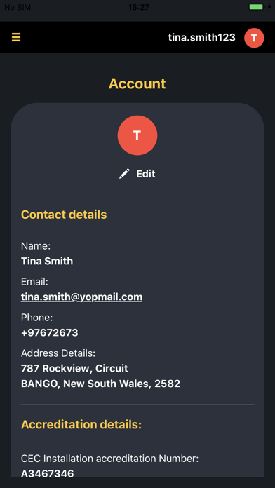 App screenshot