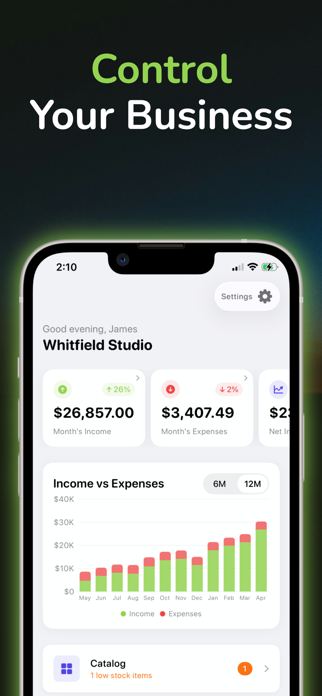 ZenTrack: Business Manager Screenshot 1 of 7