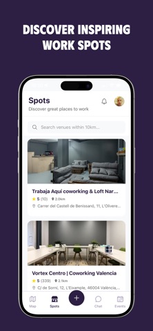 CoWork Club screenshot