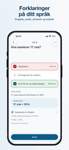 Statsprøven: Statsborgerprøven screenshot 2