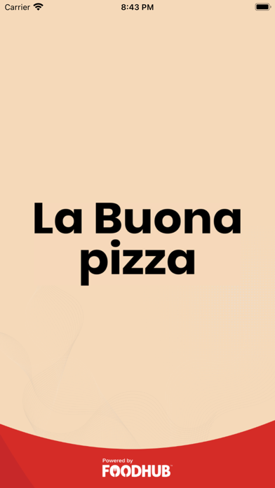 La Buona pizza Screenshot