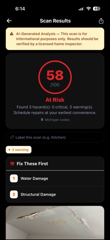 Hazard Scan screenshot
