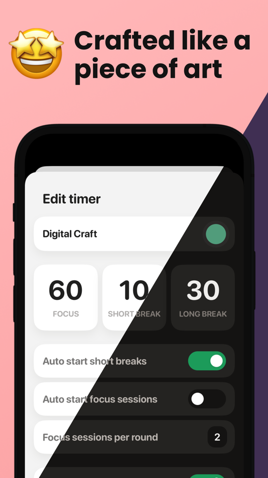 #4. Emphasis: Flow & Focus Timer (macOS) Podle: Aleksandr Fiodorov