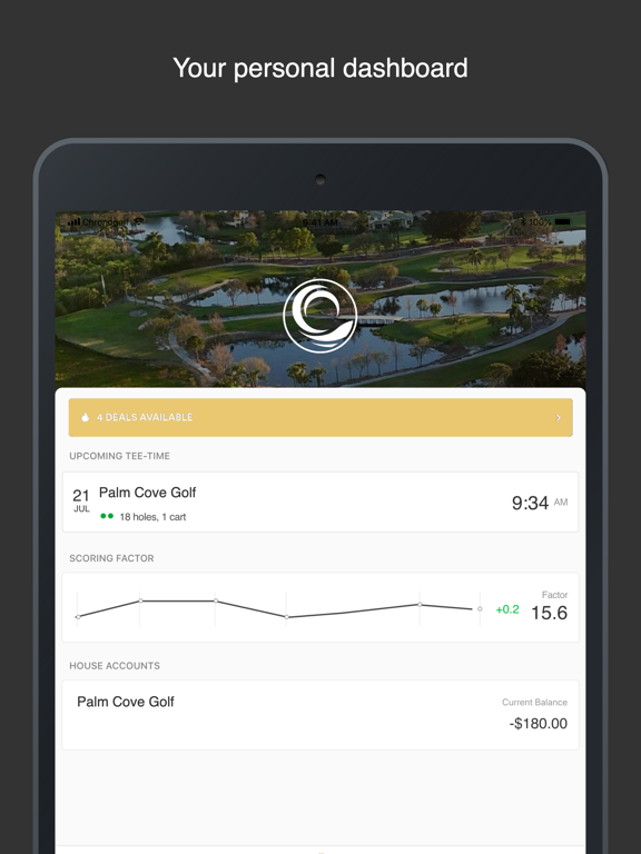 Palm Cove Golf app screenshot 3