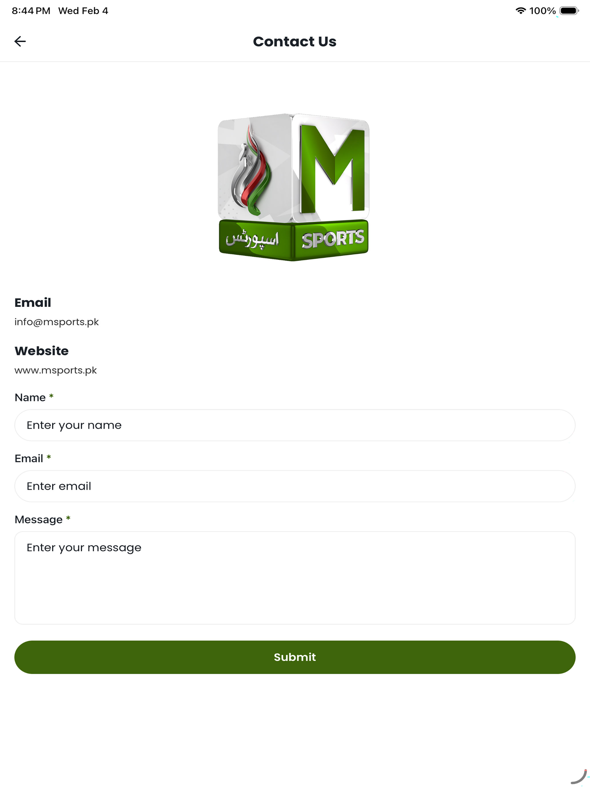 M Sports Pakistan