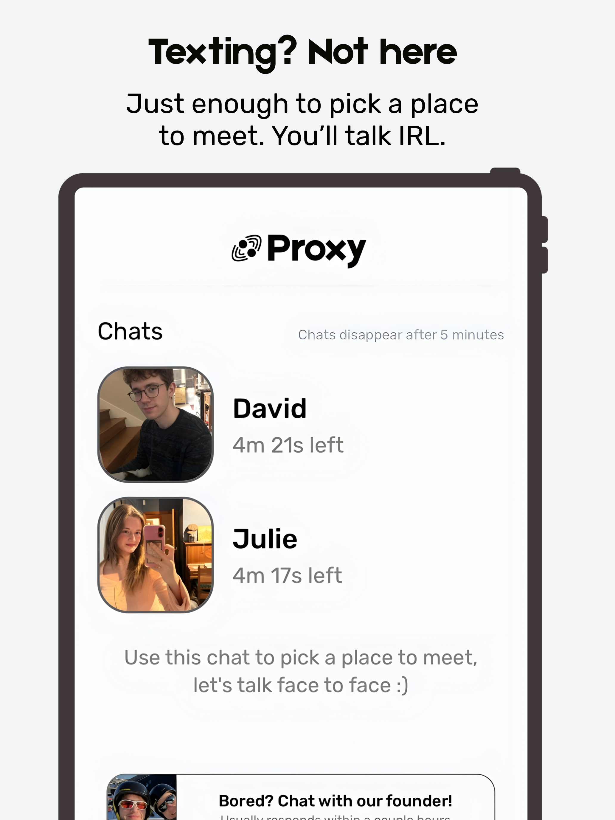 Proxy: Meet For Real screenshot 9
