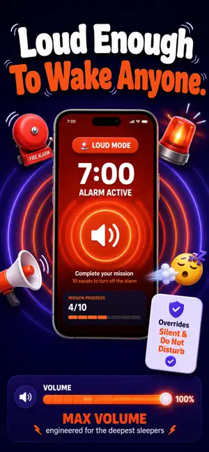 WAKEFORCE: Alarm Clock & Sleep screenshot 2