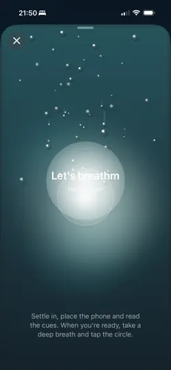 Screenshot von Lite Breathune auf dem iPhone 3