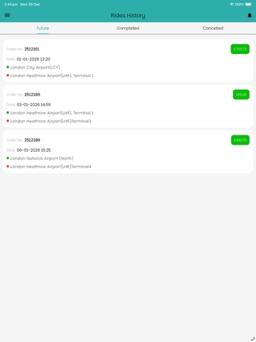 Primeride iPad screenshot