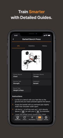 Swea: Workout & Fitness Log screenshot