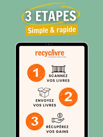 Recyclivre - Vendez vos livres iPad screenshot 2