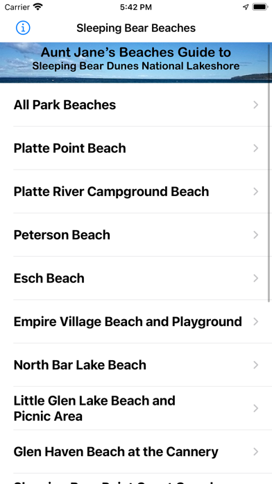 Sleeping Bear Beaches Screenshot
