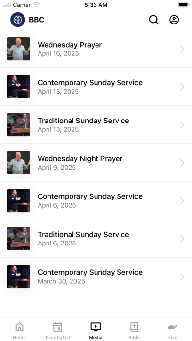 Screenshot 3 of Balboa Baptist Church App