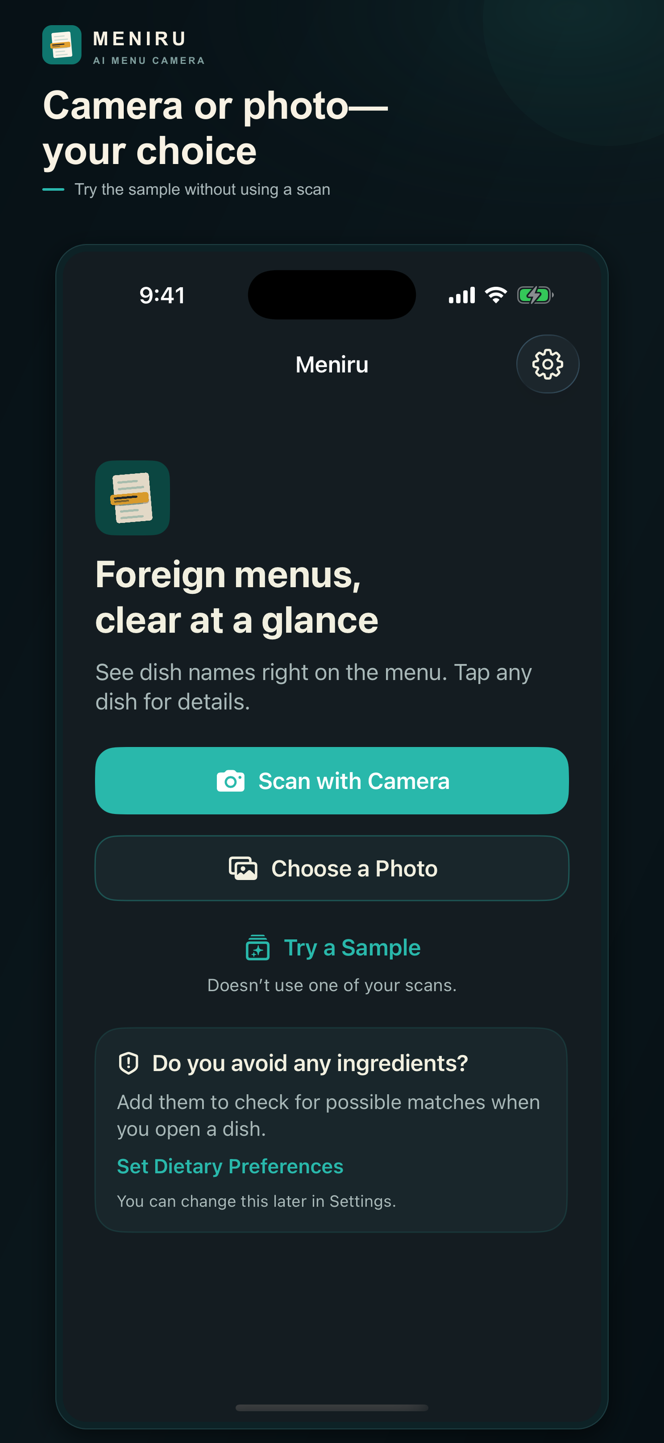 Meniru - AI Menu Translator screenshot 5