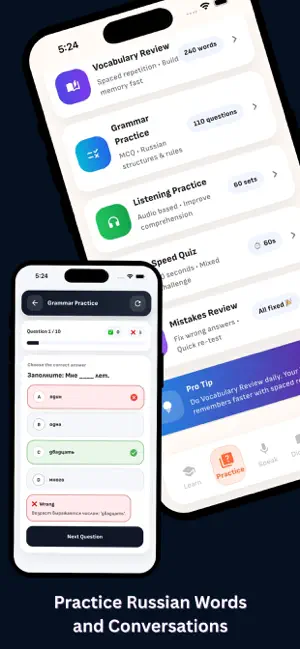 Russian Language Learning Pro screenshot 4