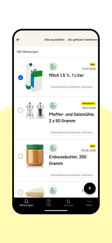 lebensmittelwarnung.de screenshot 7 of 9