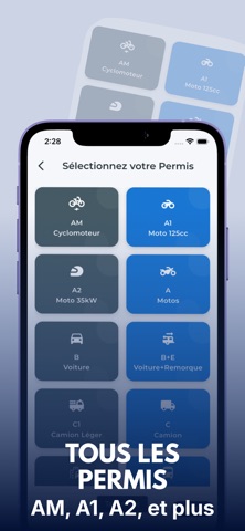 Test Permis Pro France iPhone screenshot