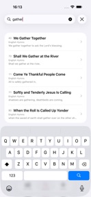 Hymnal Voice screenshot