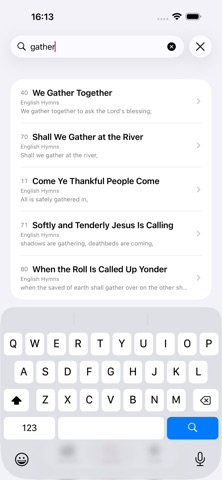 Hymnal Voice iPhone screenshot 3