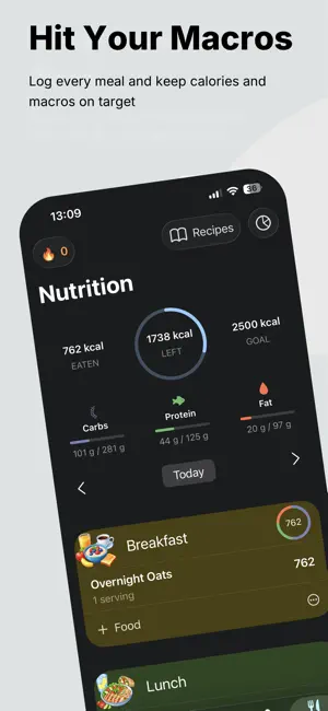 GymEvo: Workout & Calorie Log screenshot 3