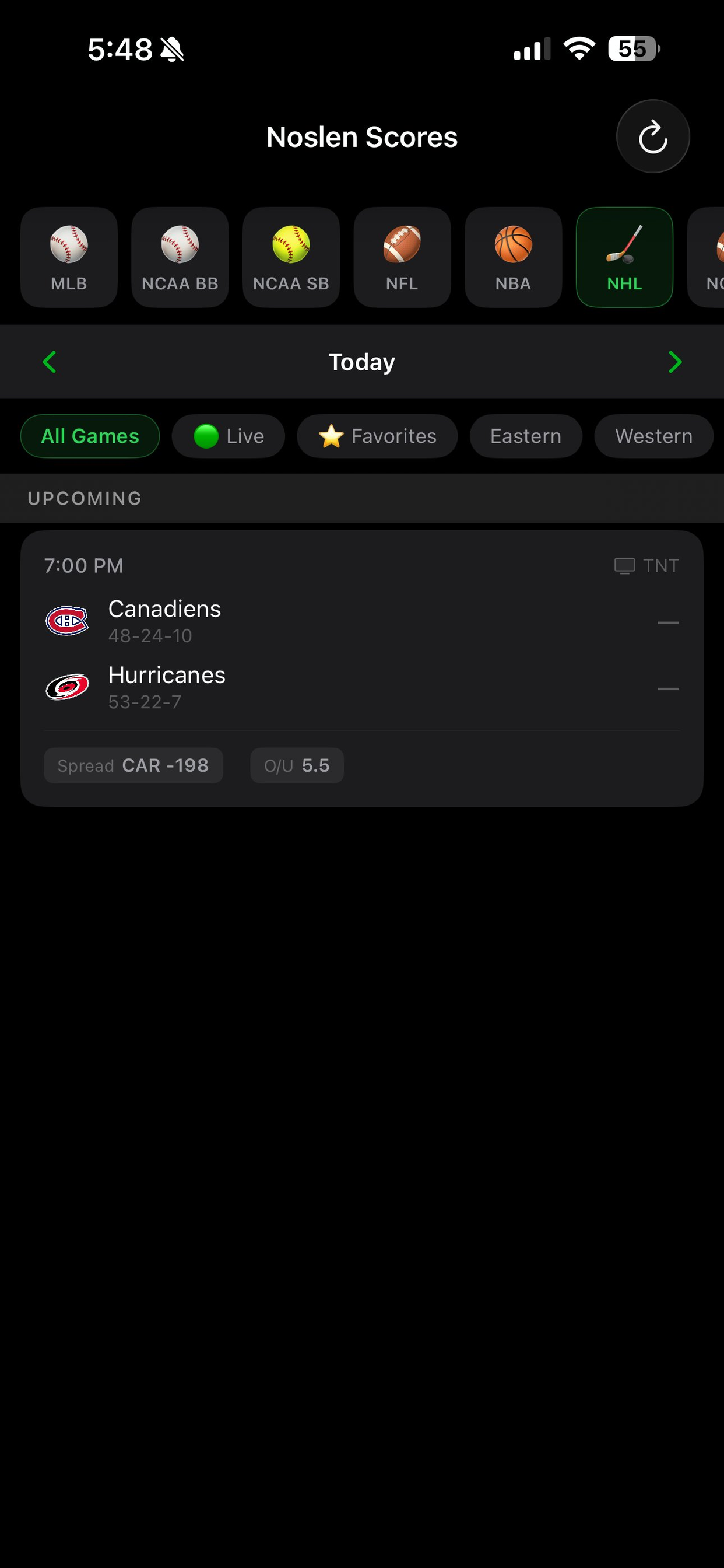 NoslenScores screenshot 6