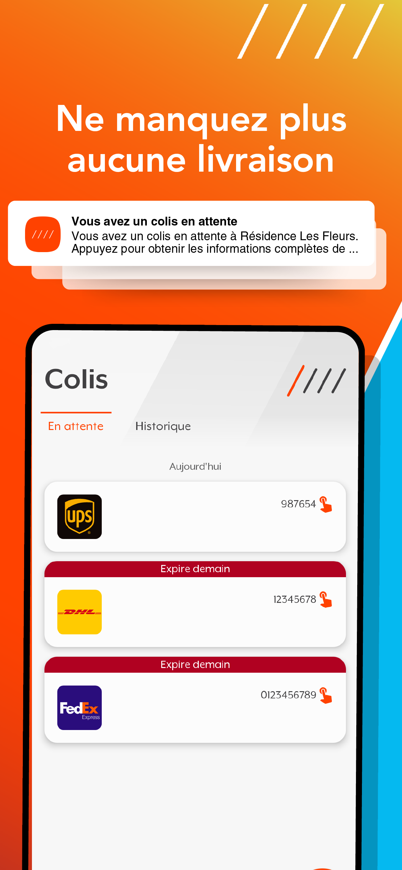 Parcel Pending - FR screenshot 3