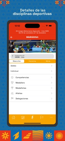 Bolivarianos 2025 screenshot