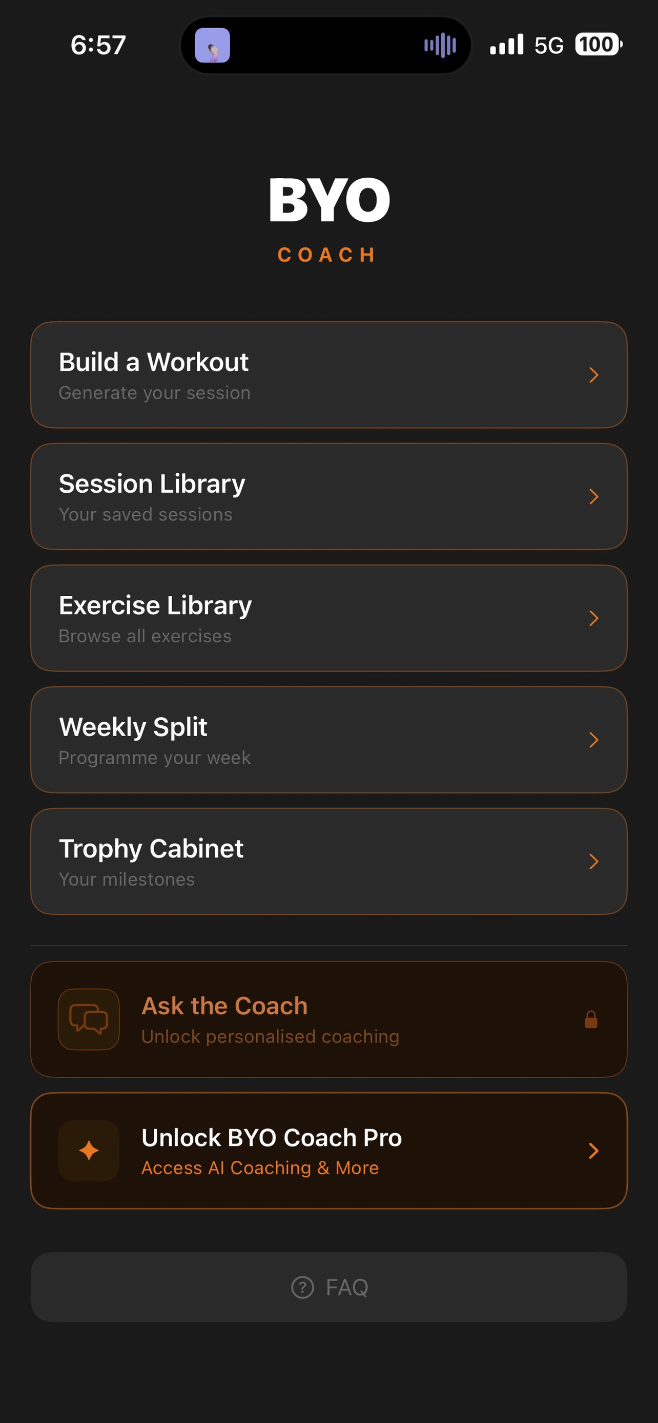 BYO Coach screenshot 4