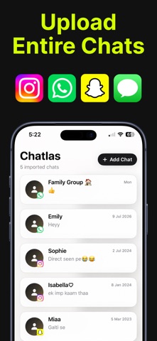 Chatlas: Analyze & Save Chats Screenshot 2 of 7
