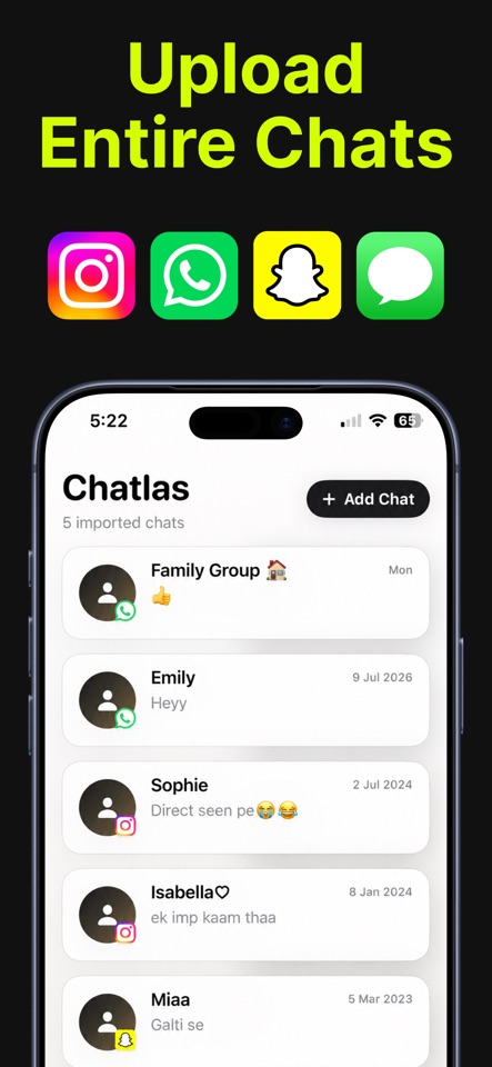 Chatlas: Analyze & Save Chats screenshot 2