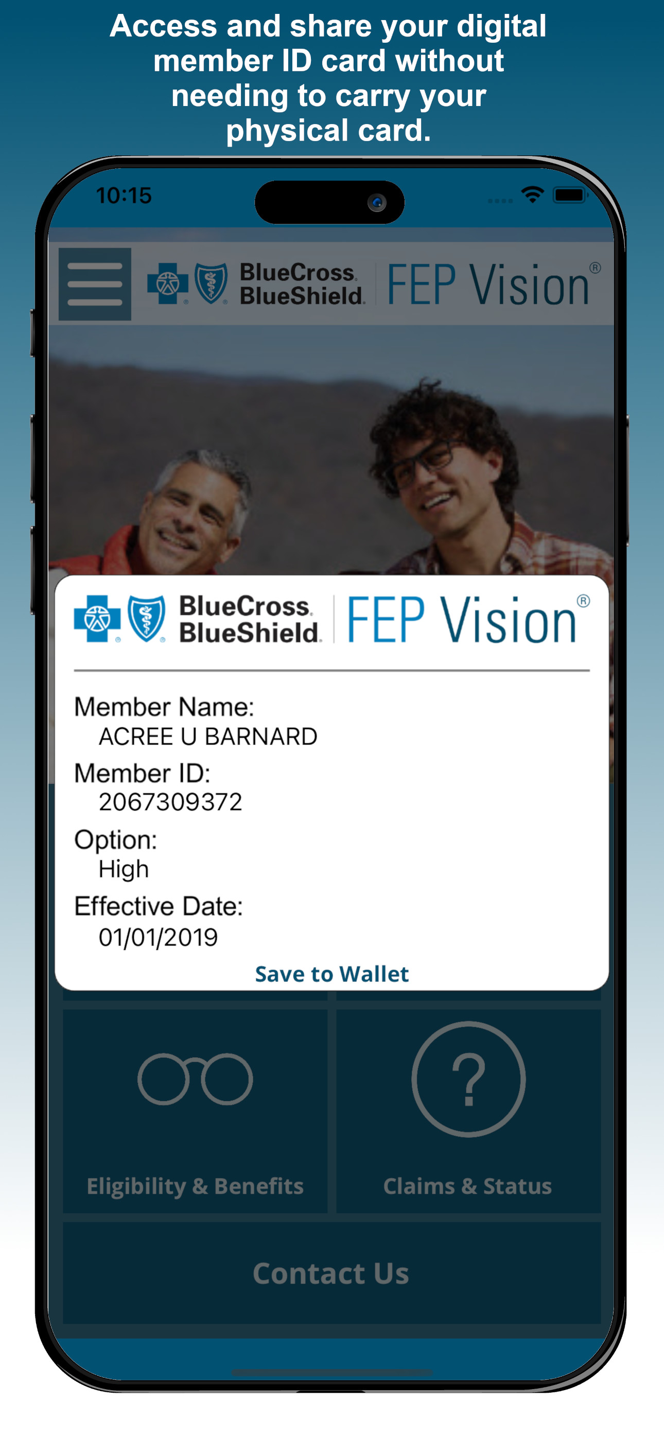 BCBS FEP Vision
