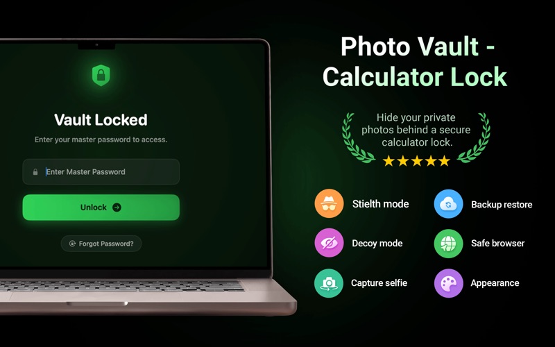 Photo Vault - Calculator Lock screenshot