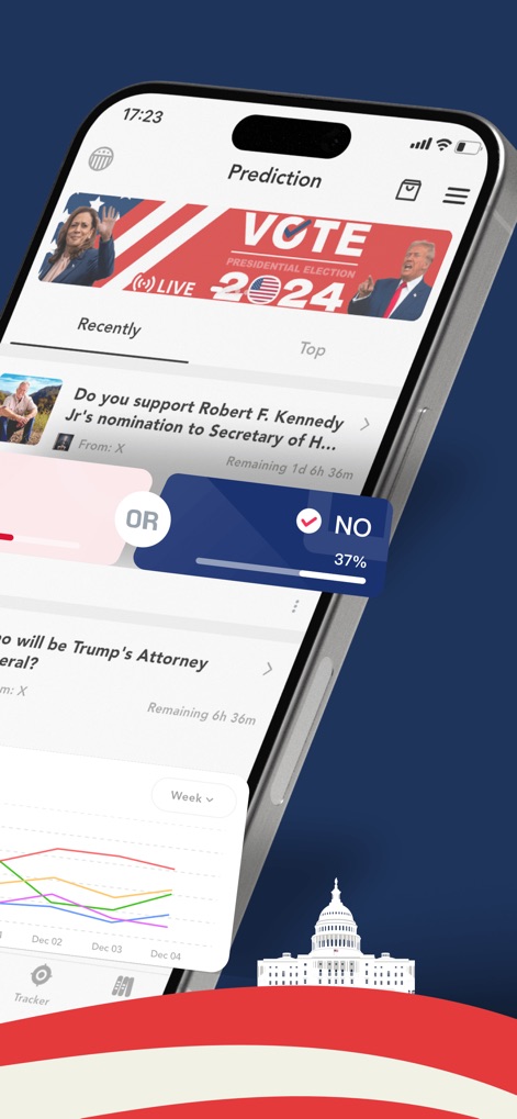 MAGA - Trump Tracker App - maga-trump-tracker-election-prediction