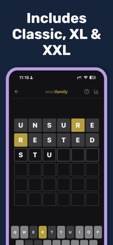 WordFamily Daily Word Puzzle screenshot