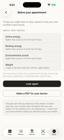 Plain and Simple Health screenshot