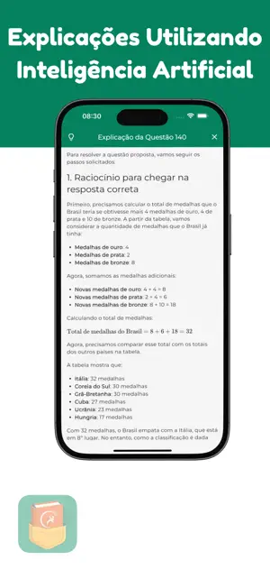 Cursinho de Bolso Enem screenshot 1