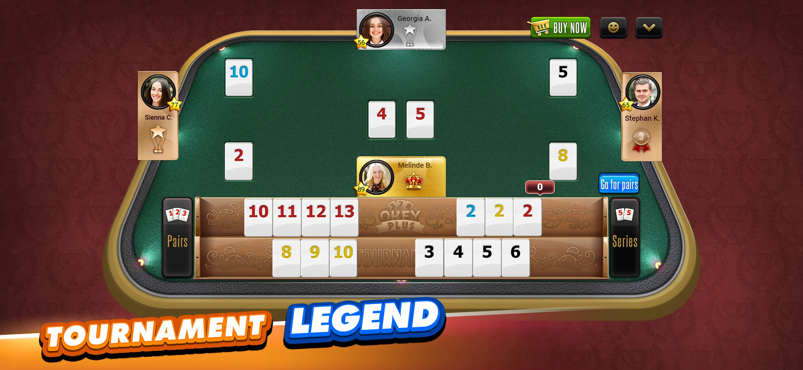 #8. Okey Plus (iOS) Podle: Zynga Inc.