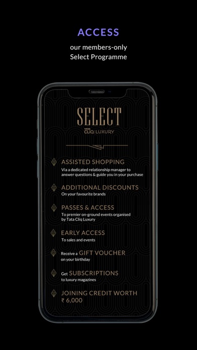 Tata CLiQ Luxury Shopping App screenshot