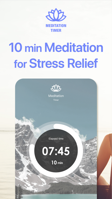 Meditation Timer: Bell & Music Screenshot