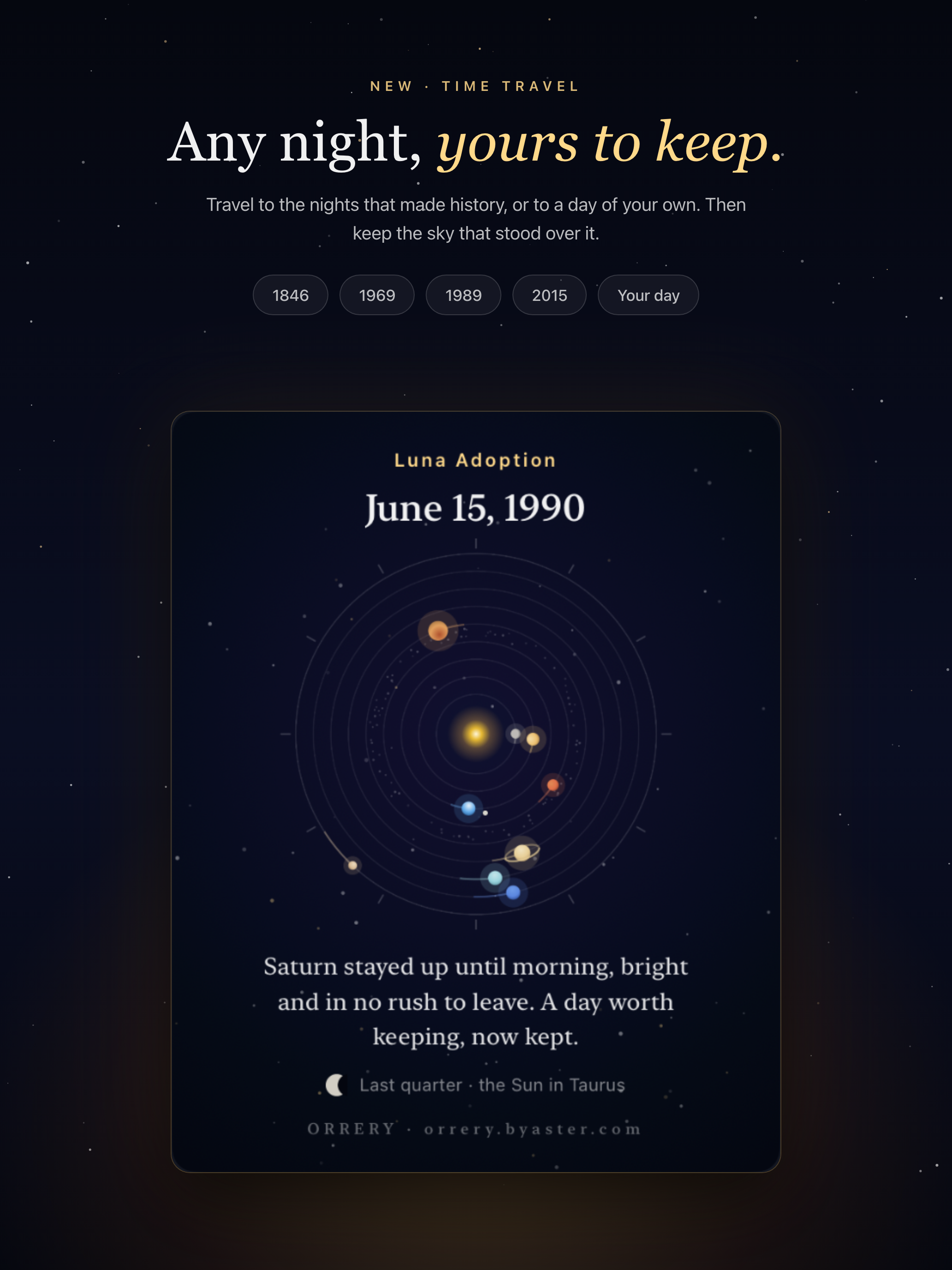 Orrery: A Solar System screenshot 12