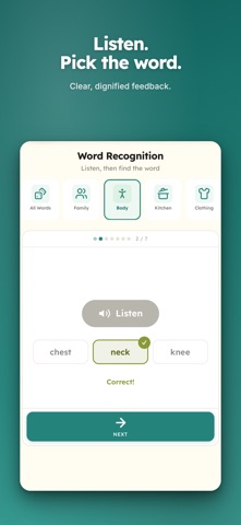 Alfee — Aphasia Practice Screenshot 3 of 4