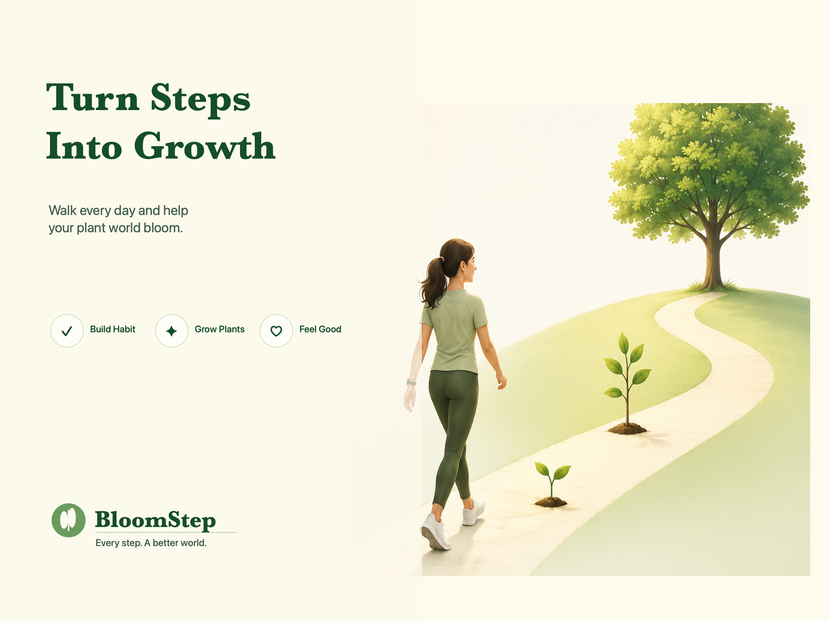 BloomStep: Walk & Grow screenshot 9