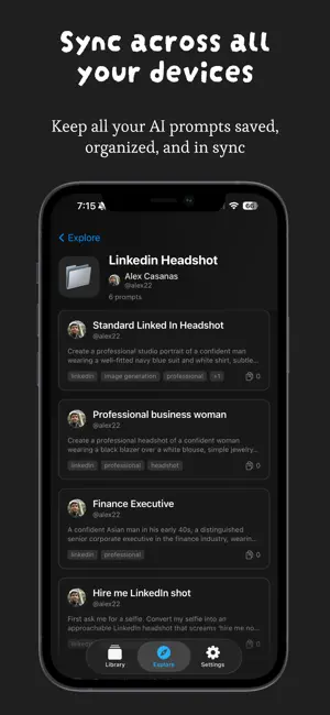 PromptPad – AI Prompt Manager screenshot 2