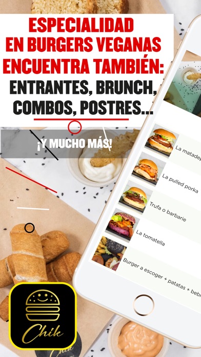 CHIK Burgers, brunch & chill Screenshot