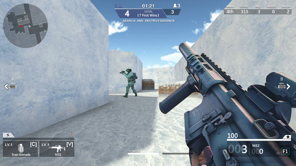 #2. FPS Counter : PVP Shooter (iOS) 由: 雷 王
