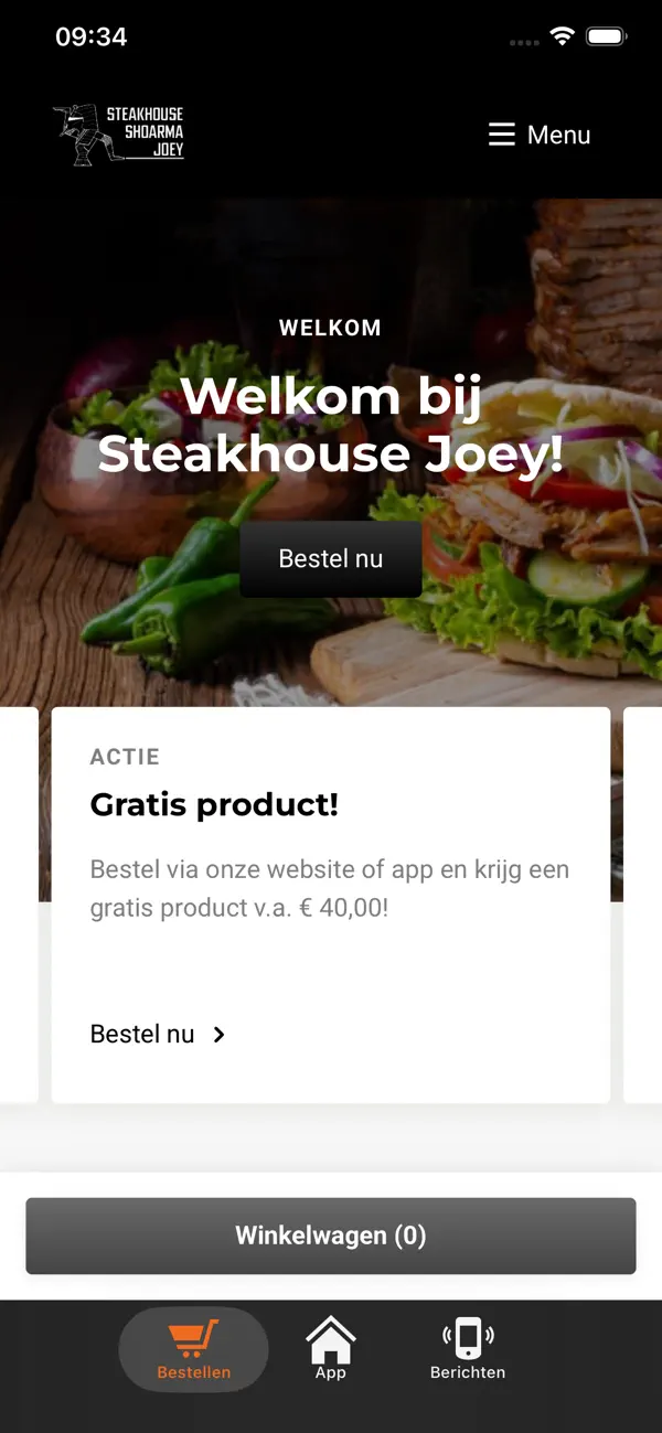 Screenshot #1 pour Steakhouse Joey - Hillegom