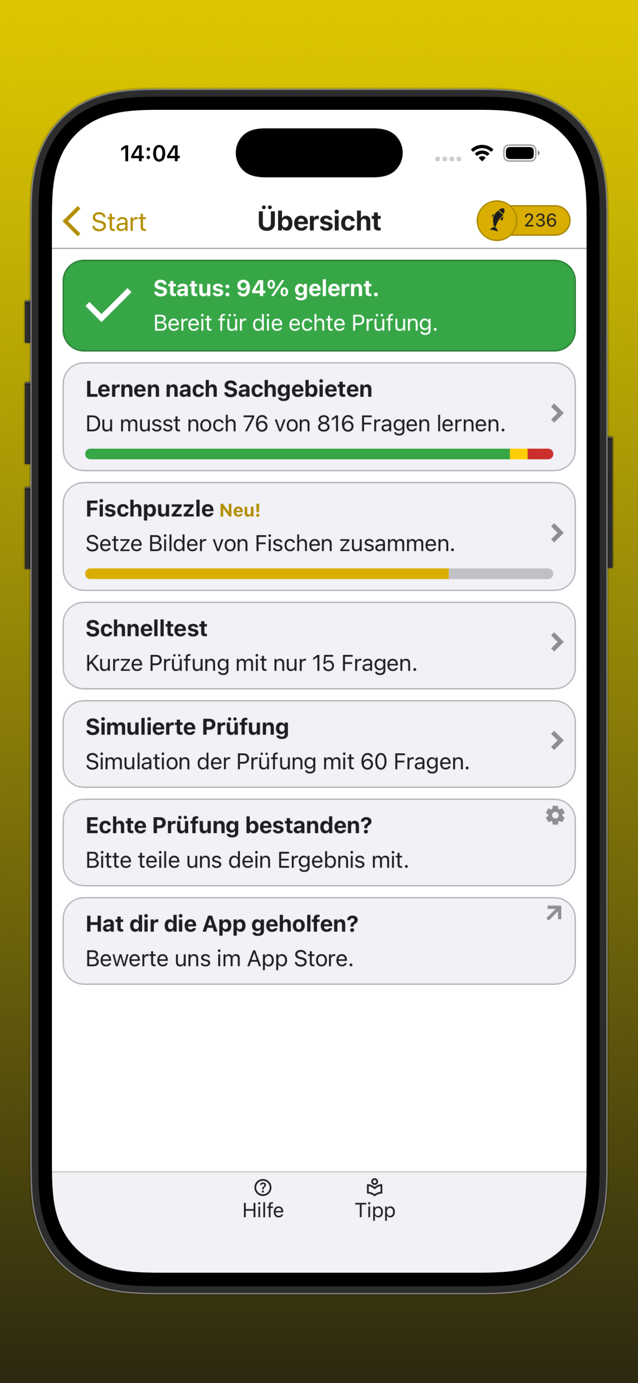 Fischer Lernfragen BW screenshot 4