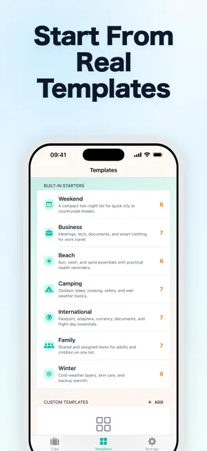 Pack Planner: Group Lists screenshot 3