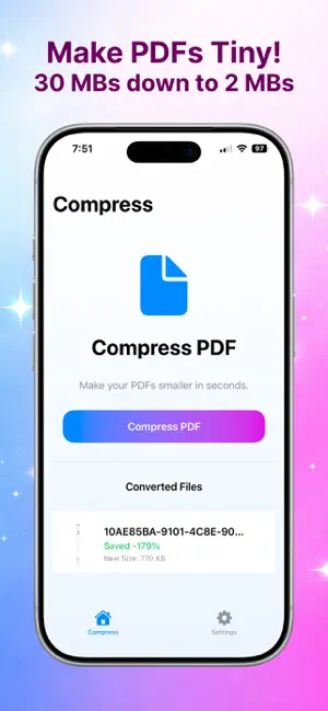 Tiny PDF - File Compression screenshot 1